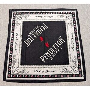 PENDLETON WHISKY Bandana Let’er Buck Whiskey Western Wear RODEO Scarf